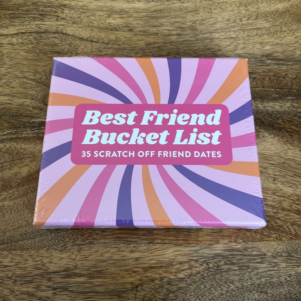 Happy Duo Best Friend Bucket List 35 Scratch Off Cards for Friends – Fun